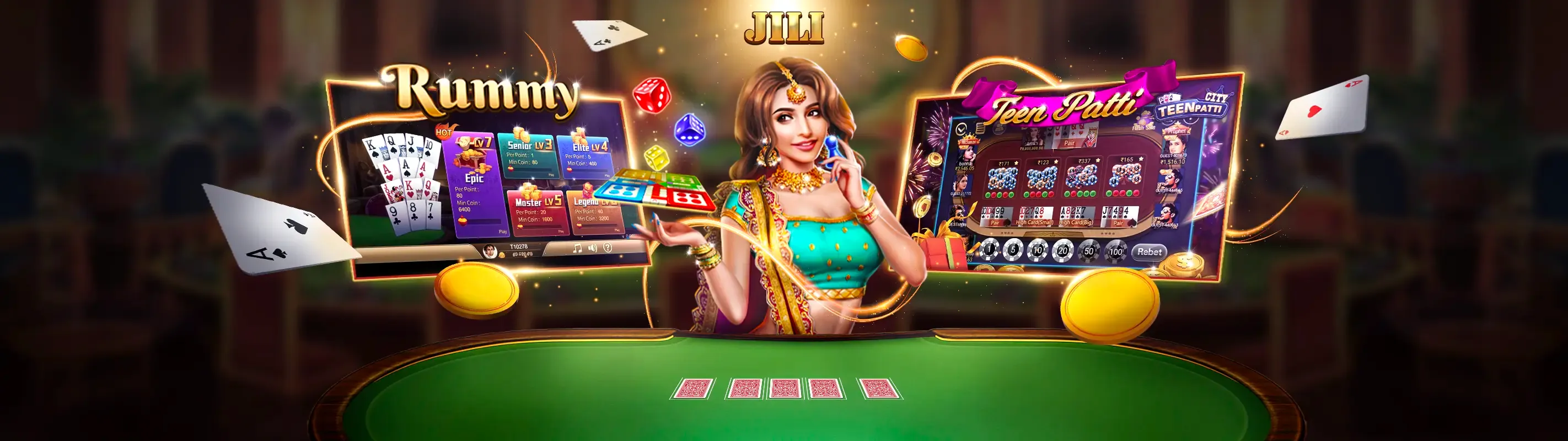 Bàn Baccarat sang trọng tại onebet chính thức